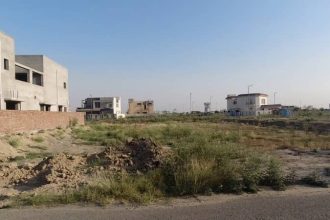 1 Kanal residential plot for sale in DHA Phase 8 near Eden City Block B
