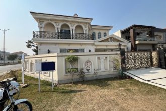 1 Kanal modern design house for sale in DHA Phase 6 with cinema hall