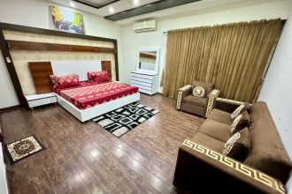 1 Kanal full furnished upper portion for rent in DHA Phase 8 Ex Park View